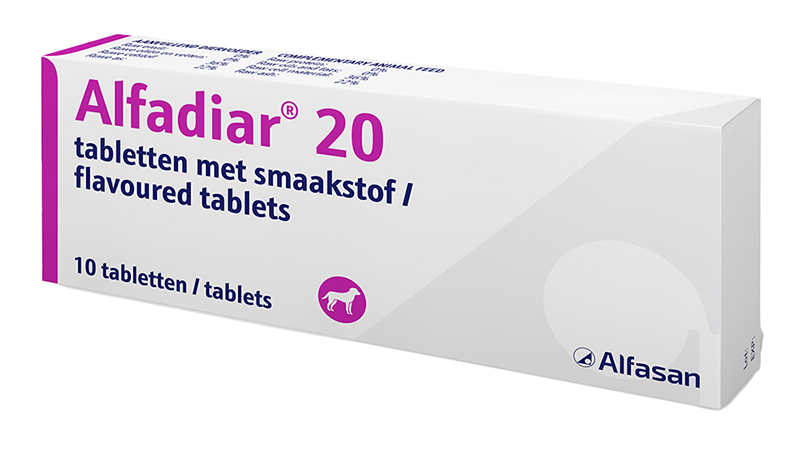 Alfadiar 20 - 10 tabletten