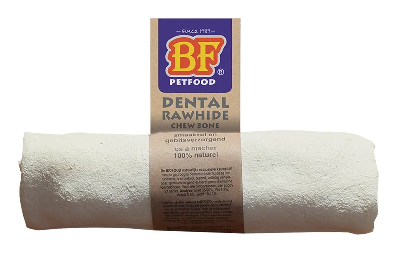 BF Petfood Rawhide Dental Rol - Medium