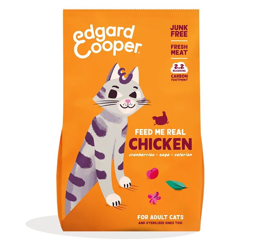 Uitstralen gangpad Bijwonen Edgard & Cooper Adult Kip - kattenvoeding