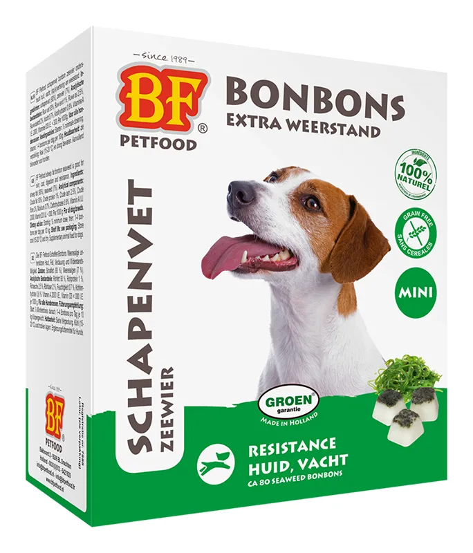 BF Petfood Schapenvet Zeewier Hond - Mini